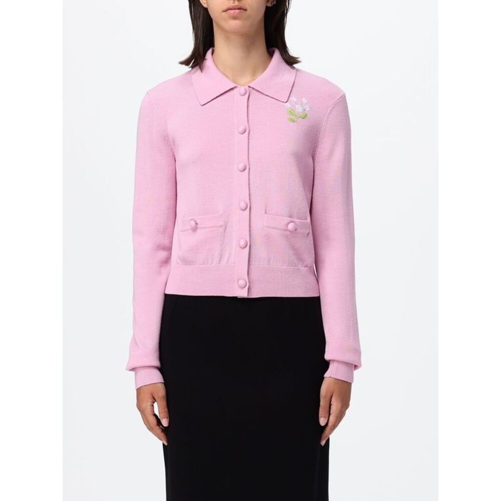 Self-Portrait Sweater Woman Pink